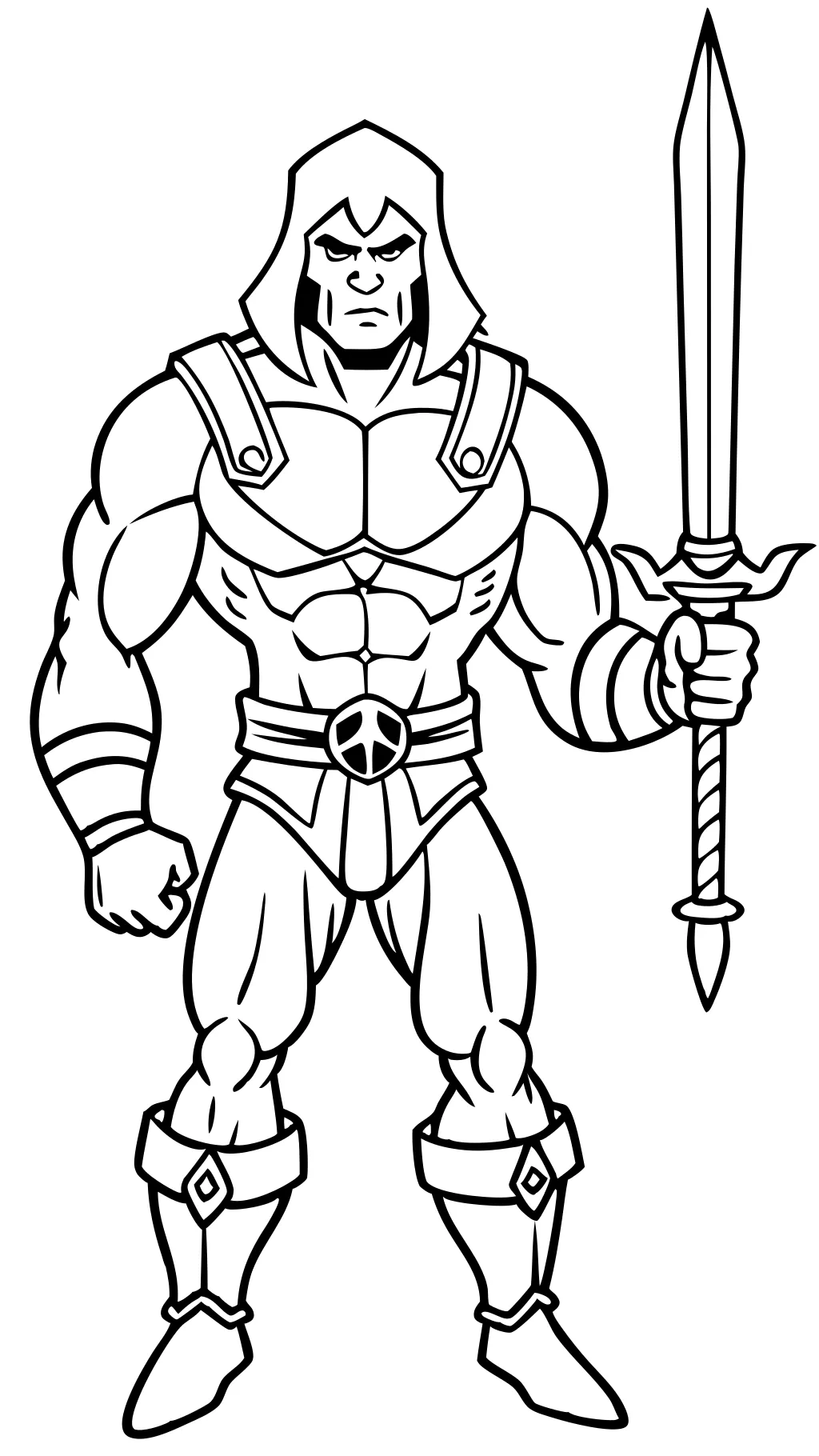 he man coloring pages